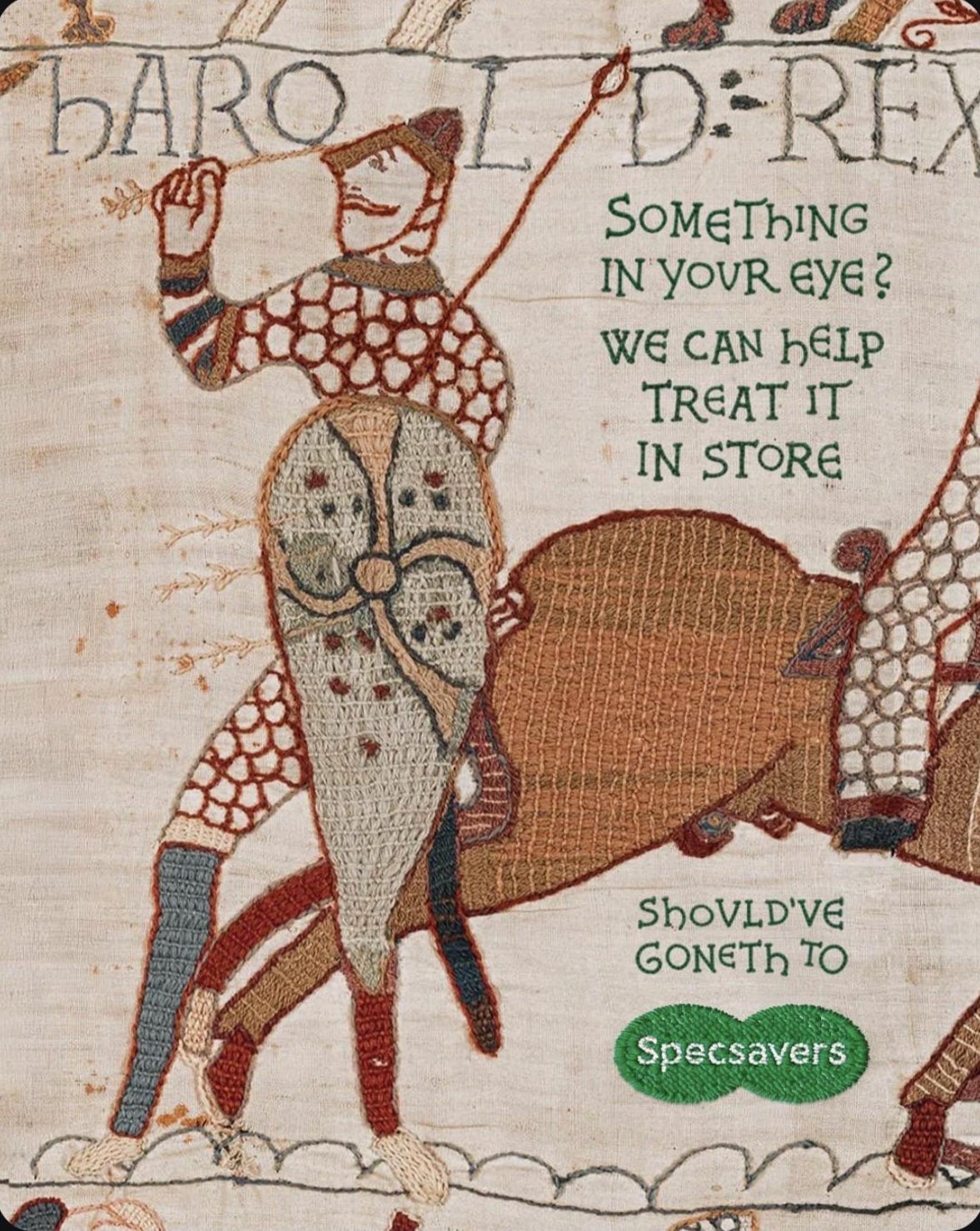 A Specsavers advert